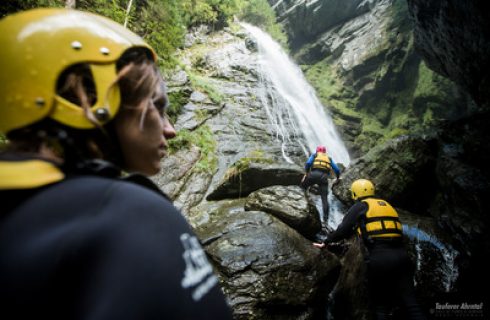 Rafting Ahrntal Wasserfall