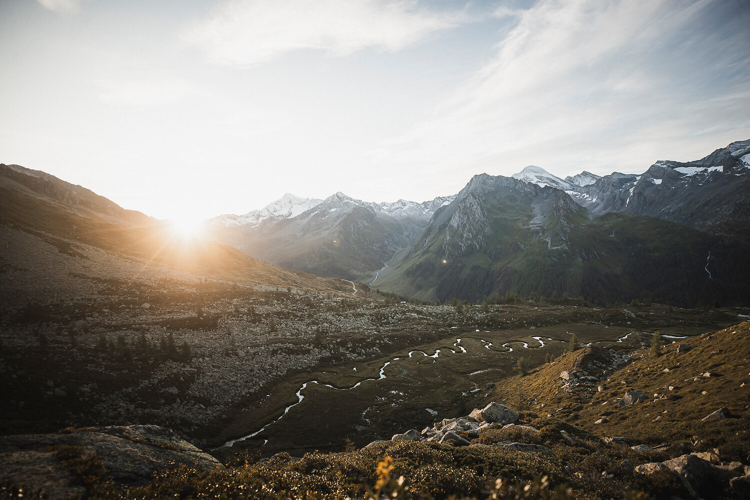 Landschaft Frühling, Sommer, Herbst Ahrntal Valle Aurina © TV Ahrntal - Manuel Kottersteger